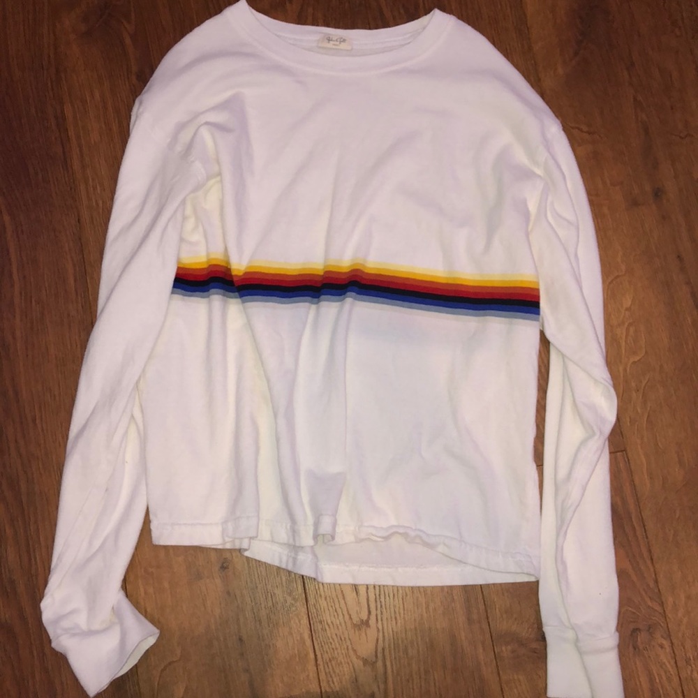 brandy rainbow strip long sleeve